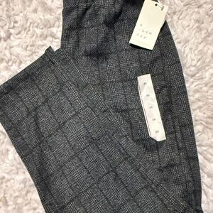 A New Day Charcoal Checkered Trousers